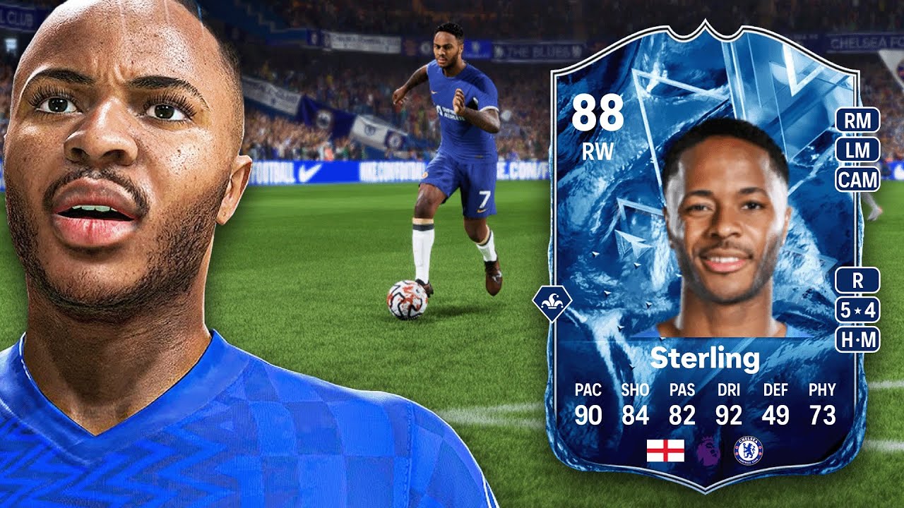88 ICE RAHEEM STERLING SBC PLAYER REVIEW | EA FC 24 ULTIMATE TEAM