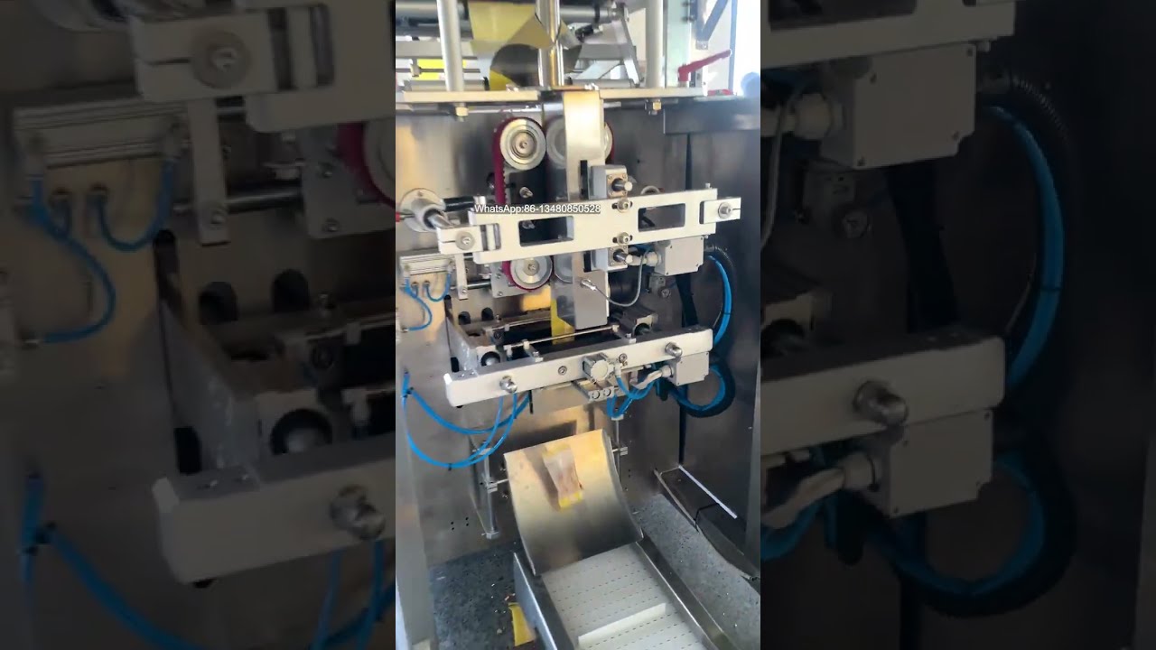 High Speed Continuous Motion Dragees Vertical Packaging Machine VFFS  Bagger with 24-head Weigher