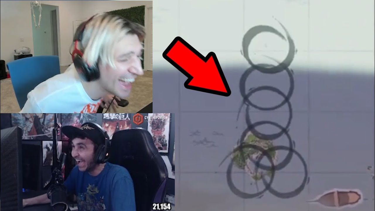 xQc Dies Laughing at Summit Trolling in Sea of Thieves