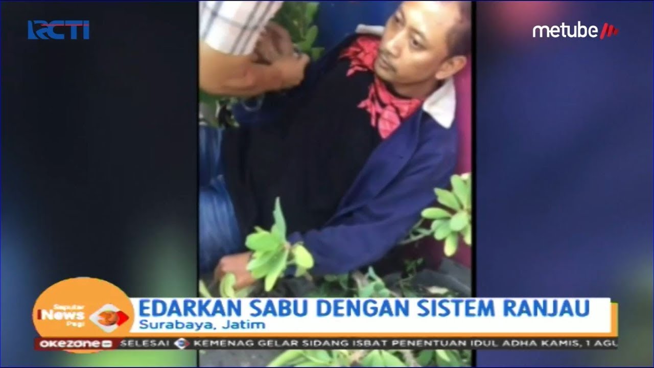 Video Amatir Polisi Sergap Pengedar Narkoba di Surabaya - SIP 30/07