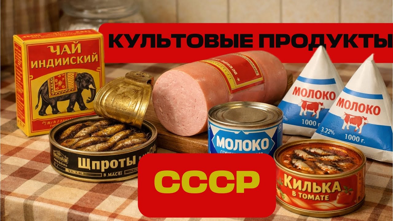 КУЛЬТОВЫЕ ПРОДУКТЫ в СССР