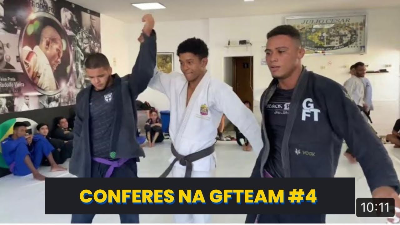 CONFERE #4  GFTEAM MATRIZ - Jiu Jitsu