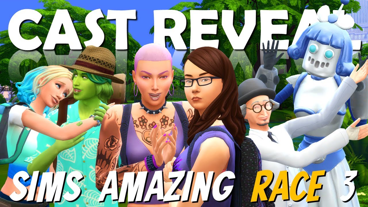 Love, Theft, and Robots?! | MEET THE TEAMS of Sims Amazing Race 3 | The Sims 4
