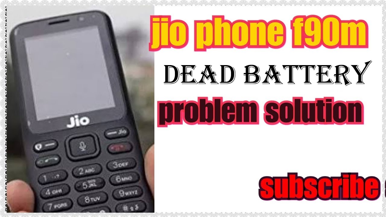How to Repair Dead Mobile Battery II Jio Phone Common Problem