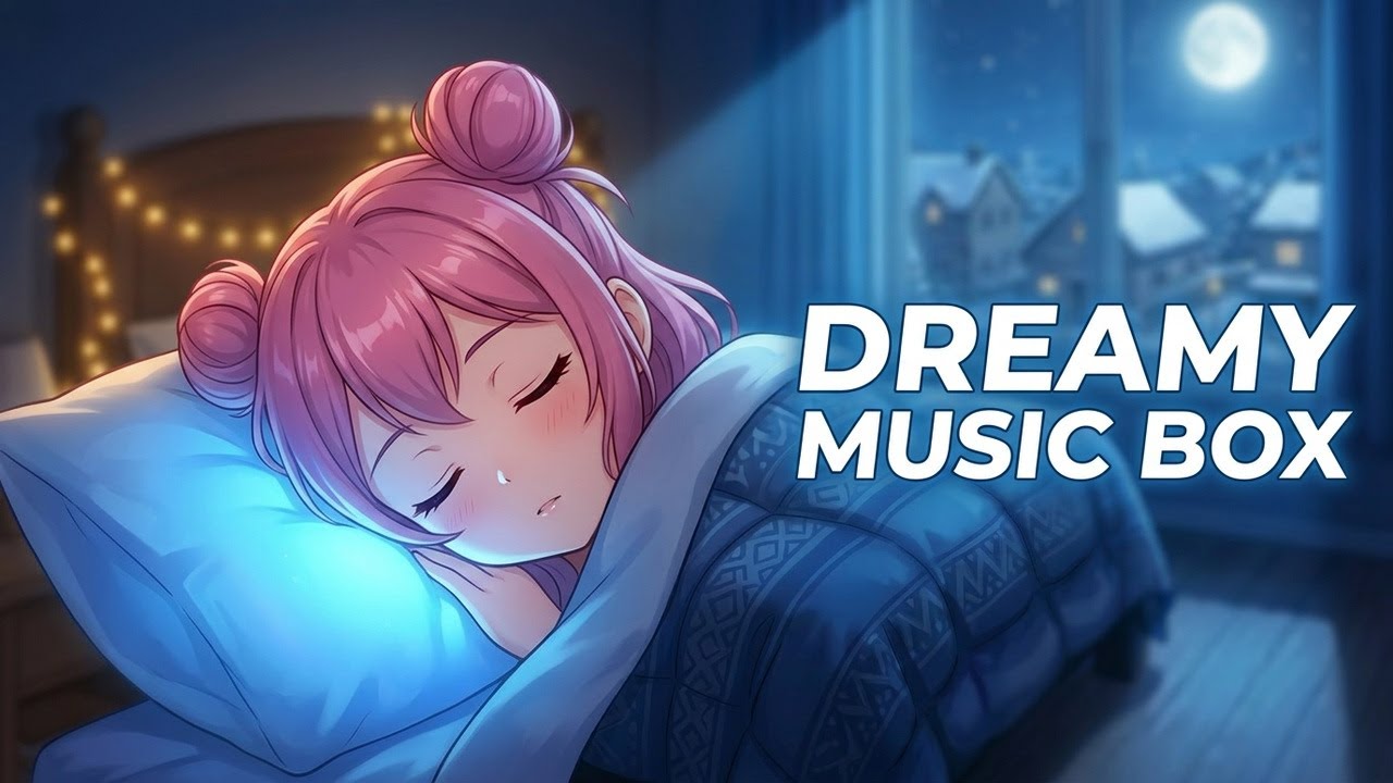 Dreamy Piano Music Box ⭐ Lullaby for Peaceful Nights | Mewonor