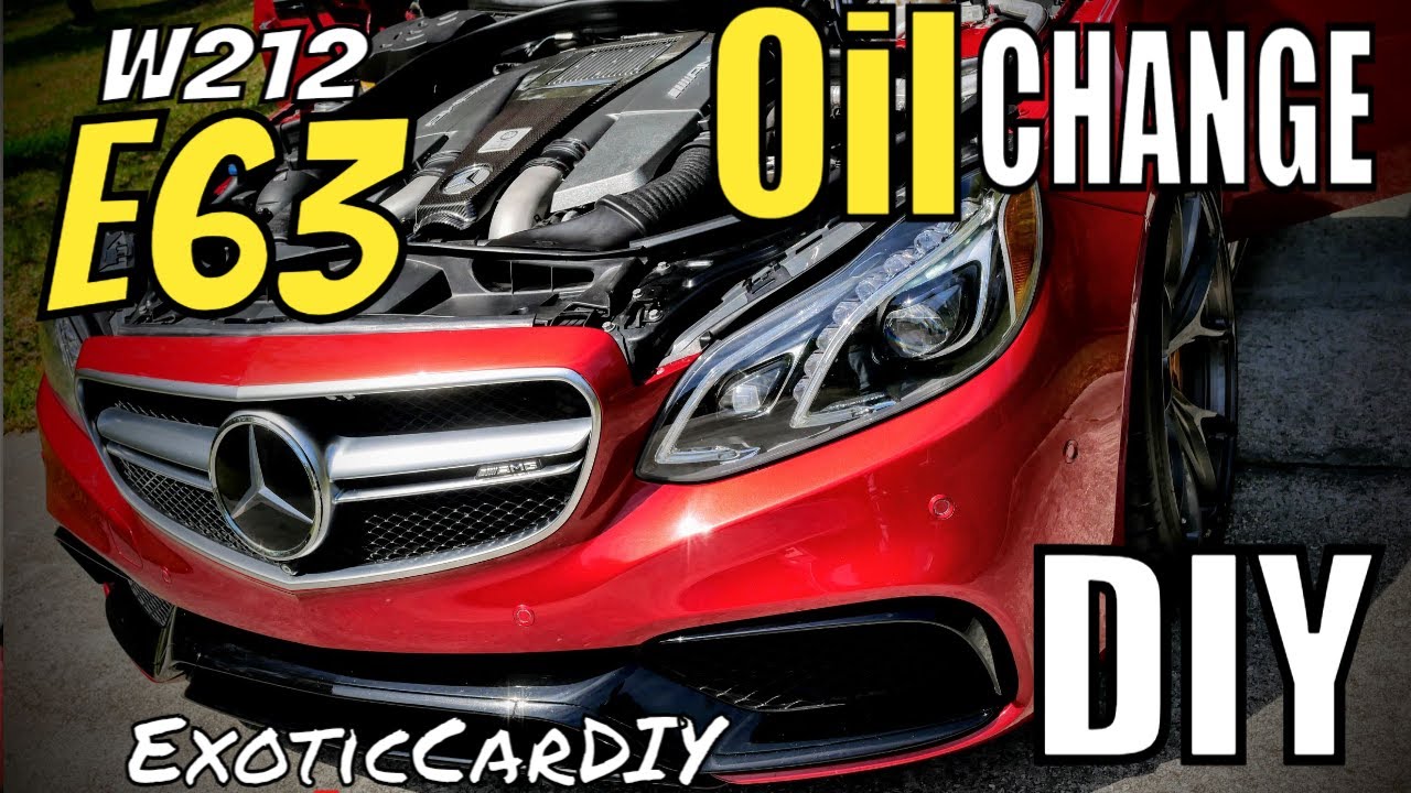 Самостоятельное обслуживание w212 e63 A, замена масла и сброс настроек