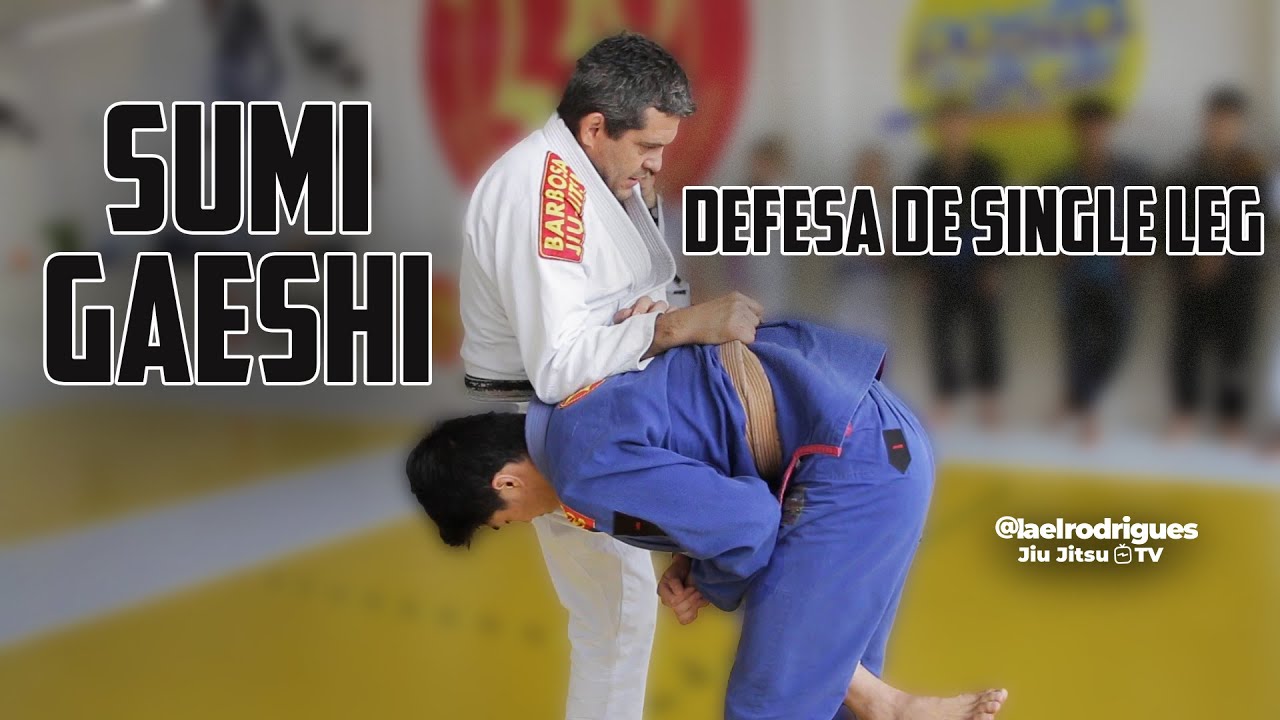 DEFENDA O SINGLE LEG COM O SUMI GAESHI feat Sensei Barbosa | BEHIND THE SCENES | JIU JITSU TV