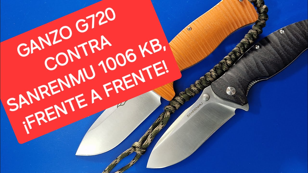 NAVAJA GANZO G720 CONTRA SANRENMU 1006: DOS FIERAS FRENTE A FRENTE