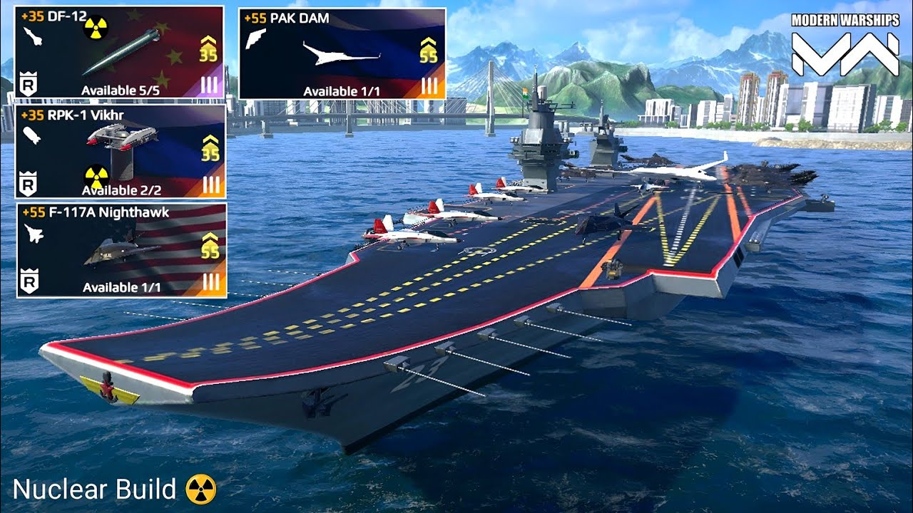 RF Shtorm With Full Nuclear Build Gameplay 🔥 Modern Warships Alpha Test