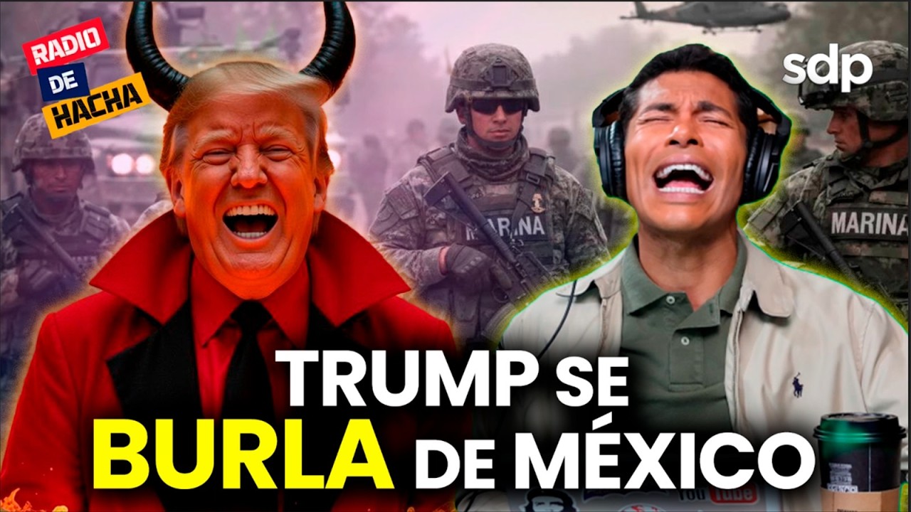 Trump se BURLA de los soldados mexicanos y Salinas Pliego quiere REGALAR su dinero