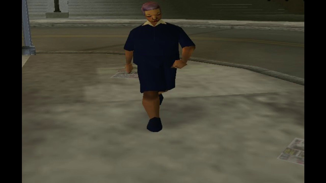 GTA 3 Ped Quotes - White Fat Lady