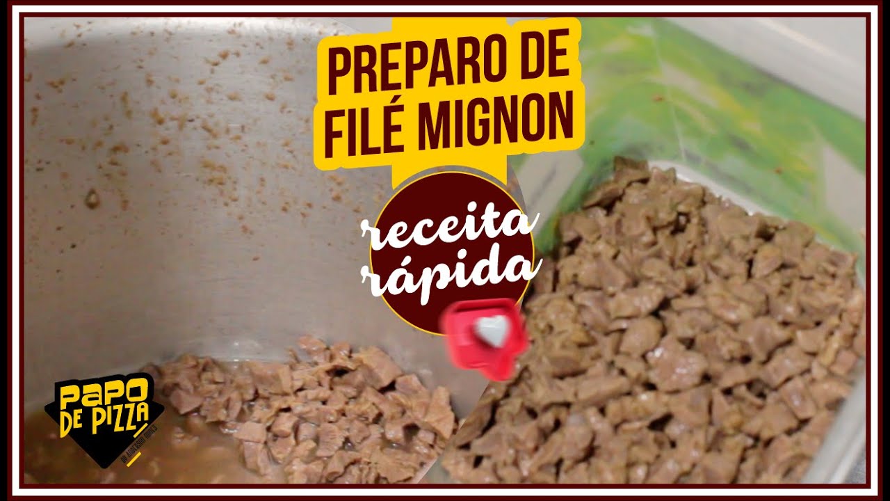 Preparo de Filé Mignon para Pizza | Dicas para Pizzaria