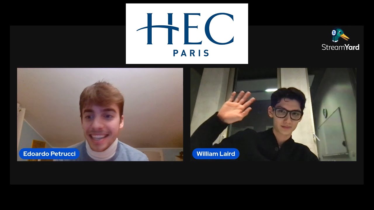Studiare MIF a HEC W/William Laird - EP.5