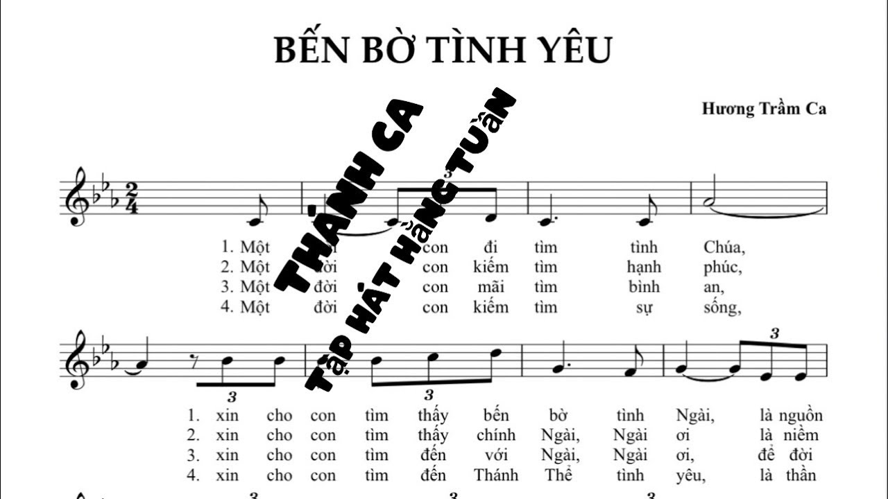 Bến Bờ Tình Yêu - Hương Trầm Ca #tcthht #thanhcataphathangtuan 