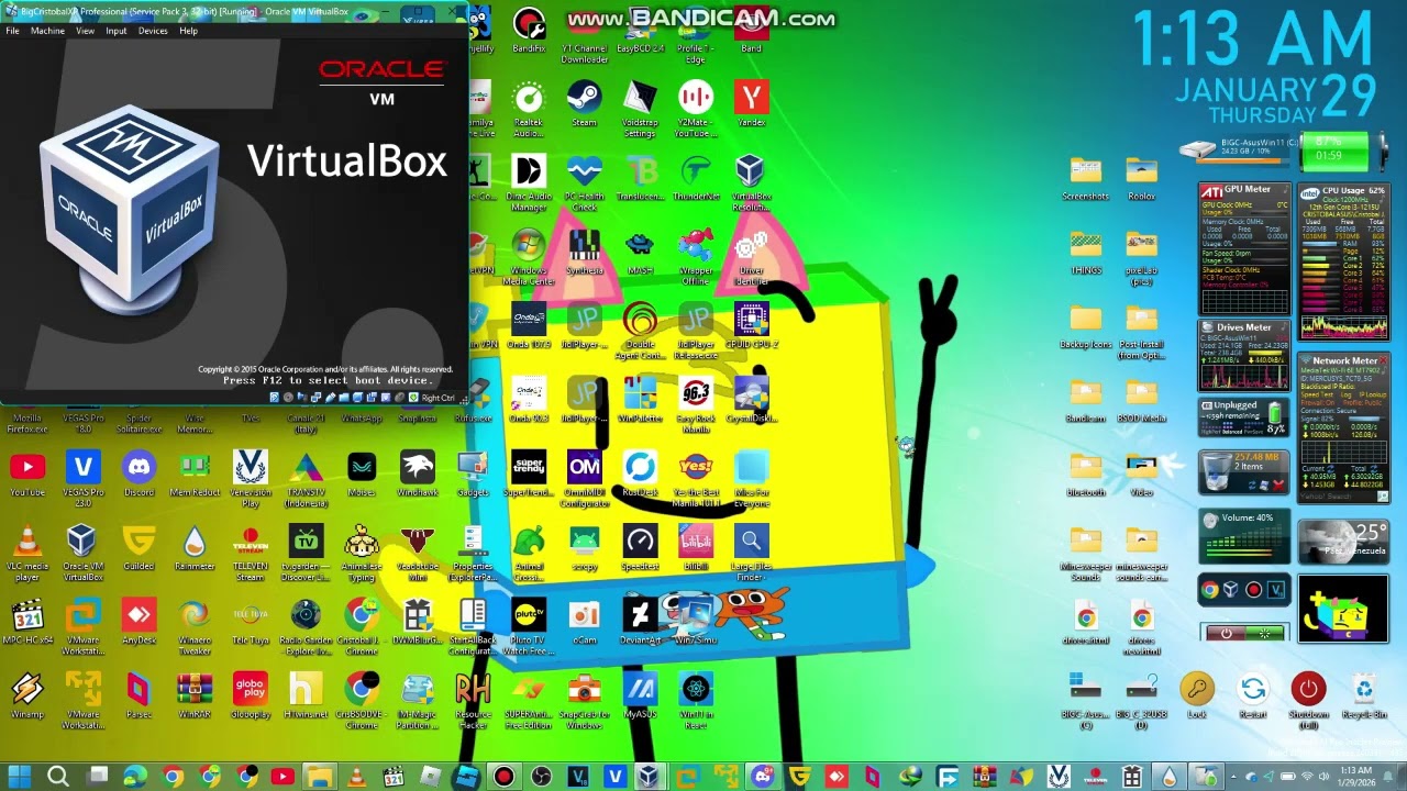 (Inspired by @TheBSODFanReborn ) Yamaha Indonesia Ads has BSOD VM (Windows XP 11 Themed on SP3)