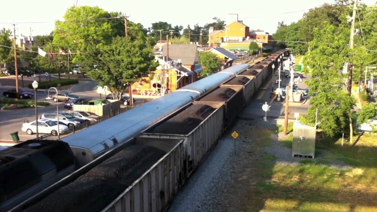 CSX Coal Train in Gaithersburg, MD