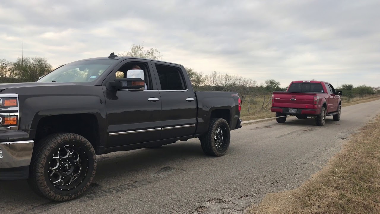 Pull Off! F150 EcoBoost vs Chevy 1500 6.2L