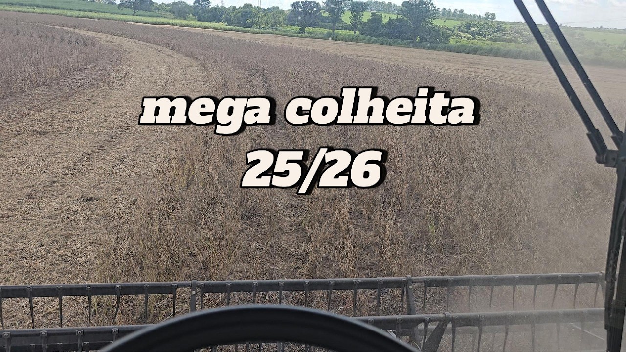 Largada na Colheita da Soja 🚜 Safra 25/26 Promete Muito!