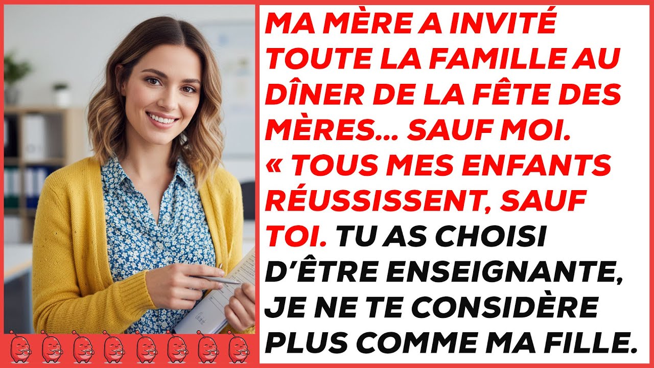 Reniée car « simple institutrice »—jusqu’au jour où le gouverneur m’a appelée.