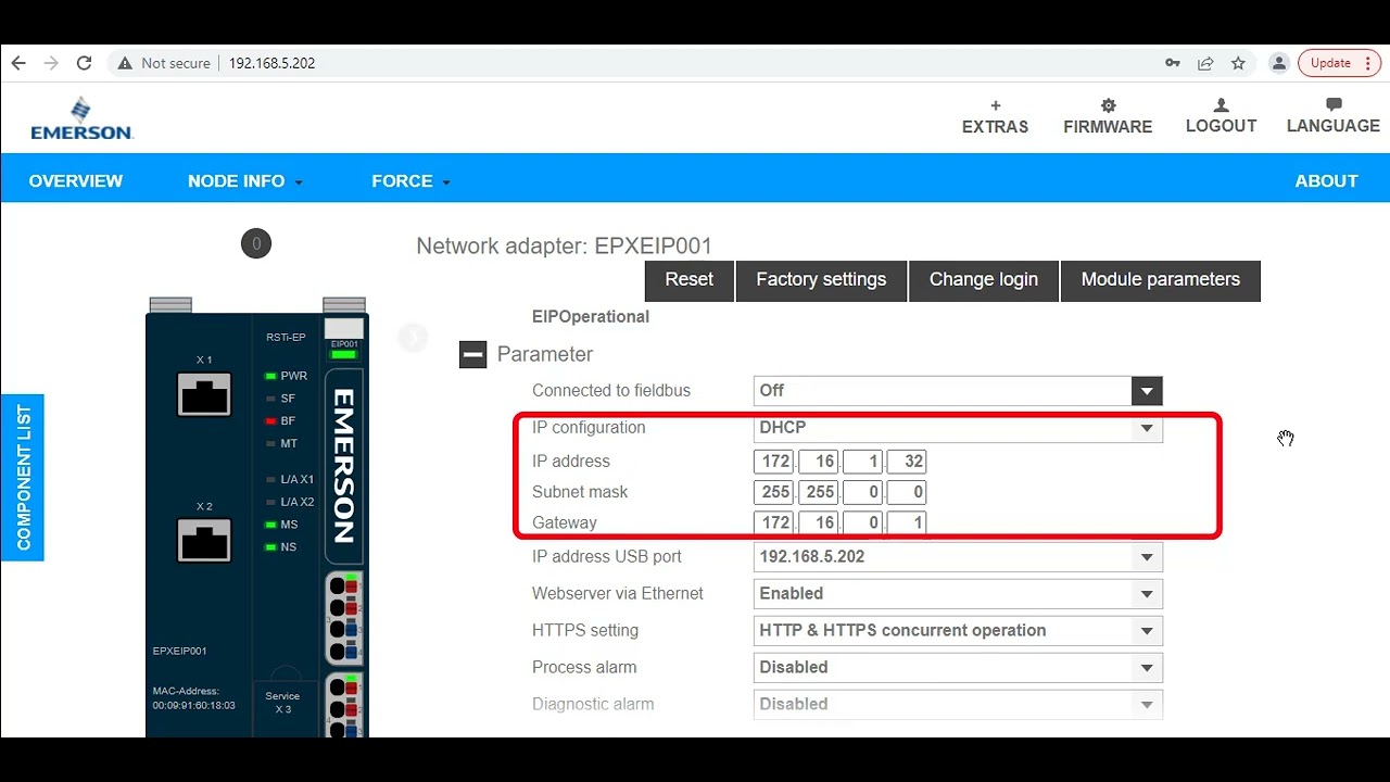 Emerson AB IO Video