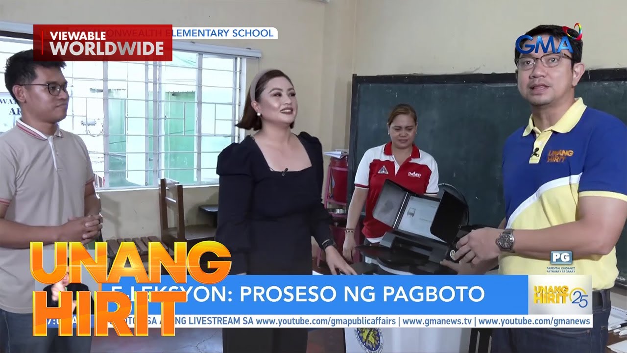E-leksyon— Proseso ng Pagboto | Unang Hirit