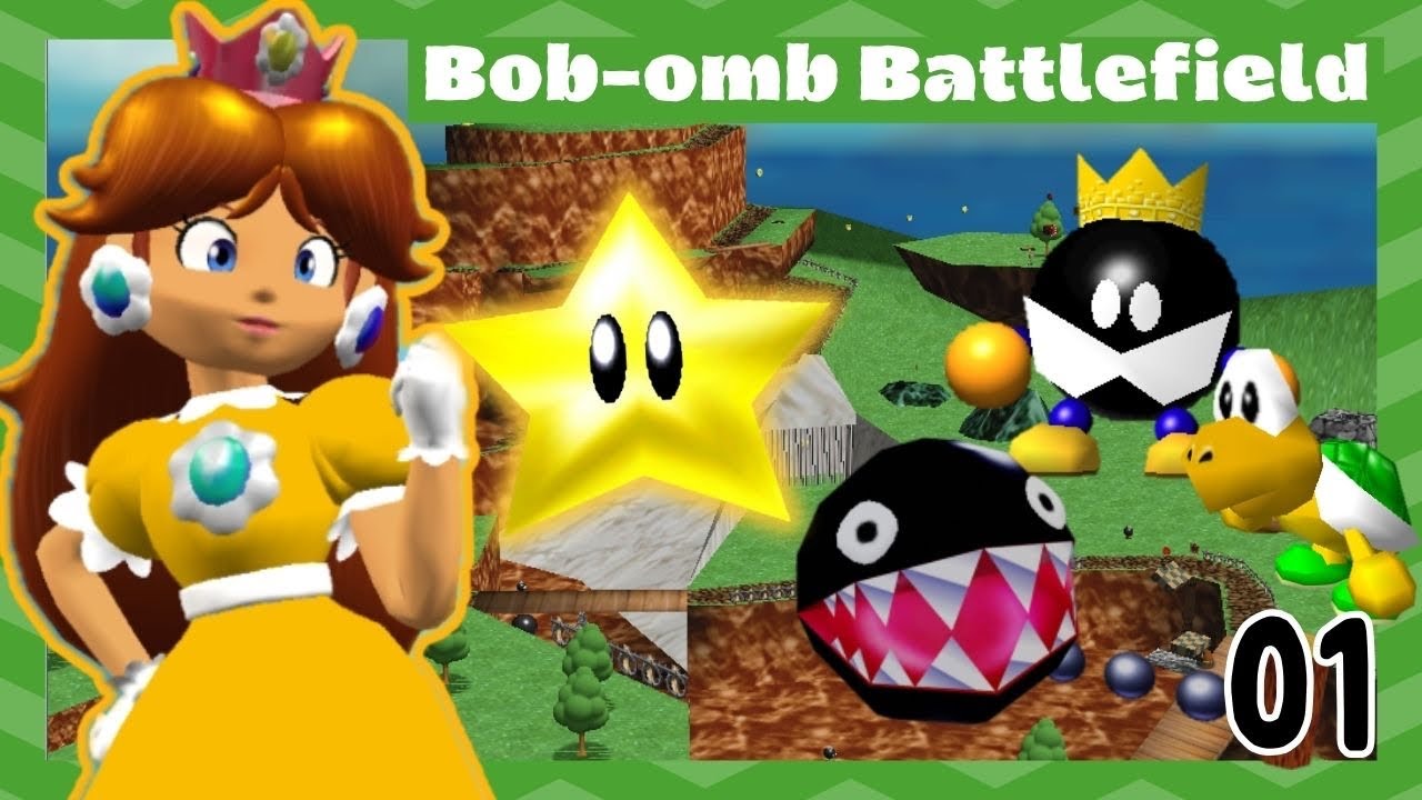 ✿ Super Princess Daisy 64 - Part 1 (Bob-omb Battlefield) ✿