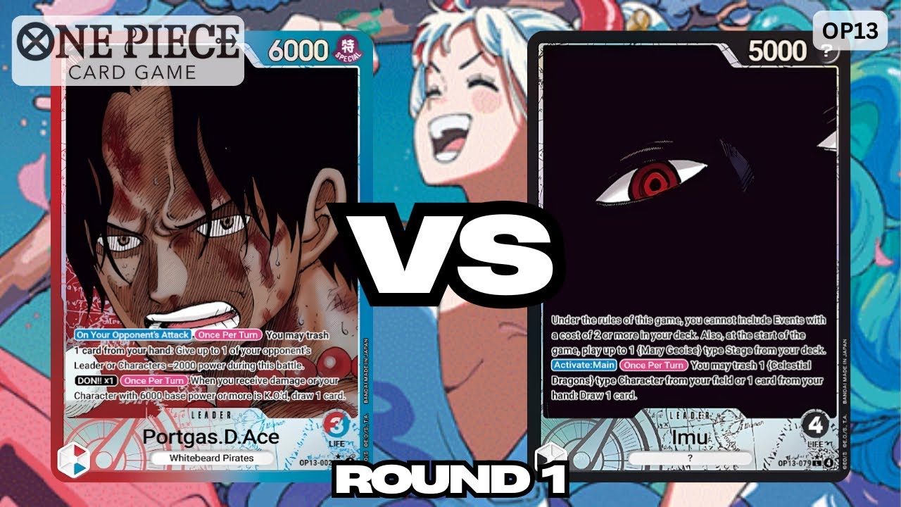 RU Ace VS Imu (@steakfrank) | OP13 Locals Gameplay - Round 1