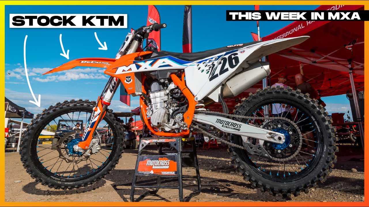 I Decided to race a Pro National on our bone stock KTM 450!!! - This Week in MXA Episode 38