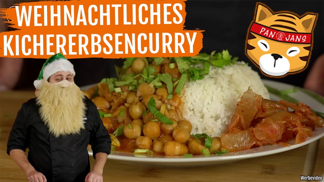 PANJANS kocht! - Weihnachtliches Kichererbsen Curry