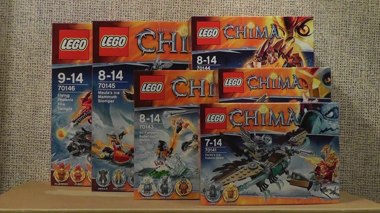 NOWOŚCI CZERWIEC 2014 LEGO CHIMA ZESTAWY TEMATYCZNE