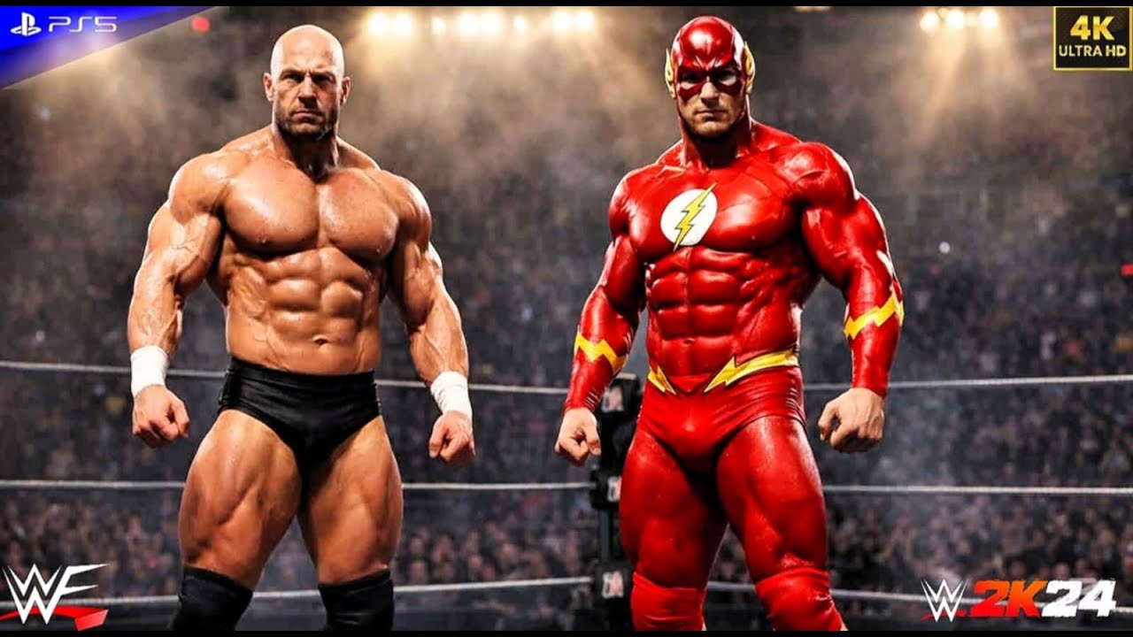 TRIPLE H VS THE FLASH WWE CHAMPIONSHIP 2K24