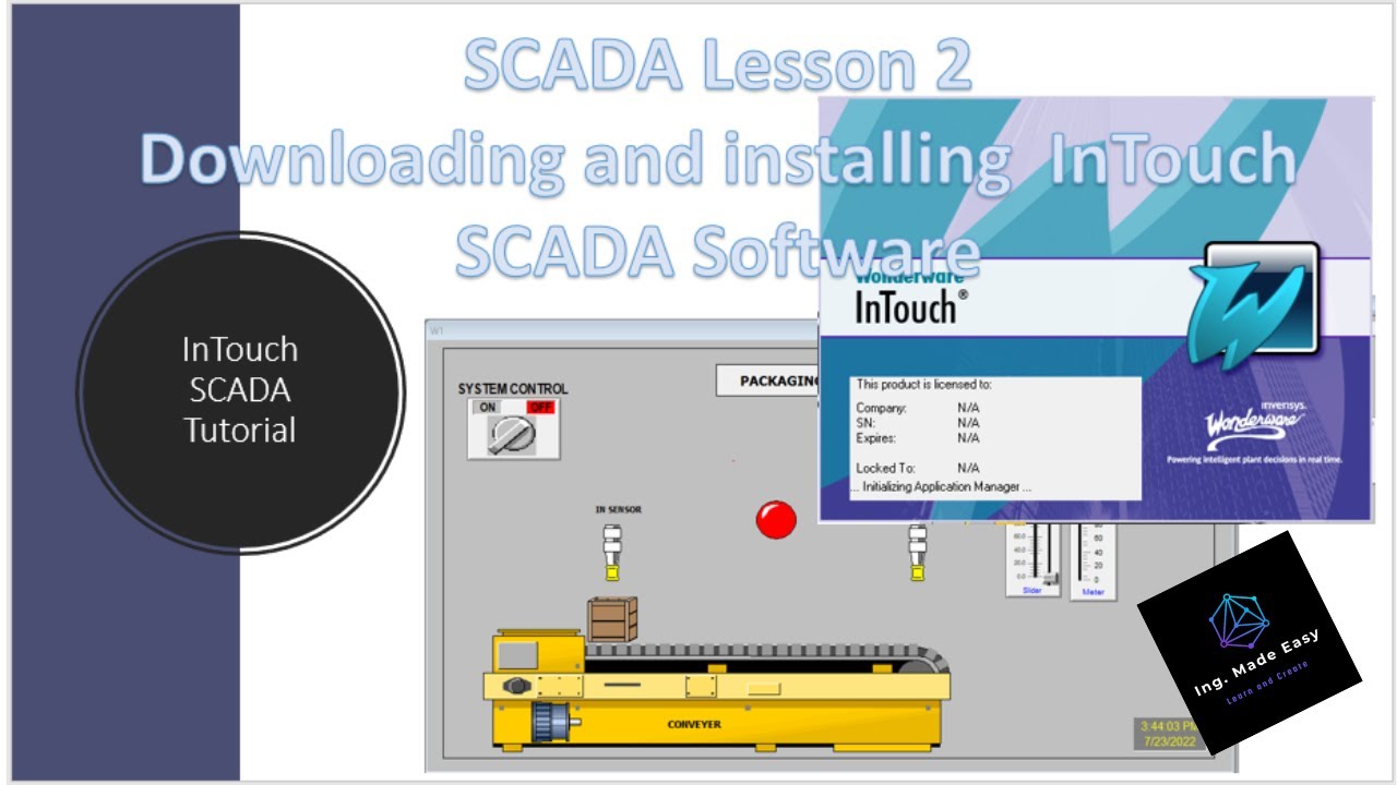 Урок 2 по SCADA — Загрузка и установка программного обеспечения InTouch SCADA