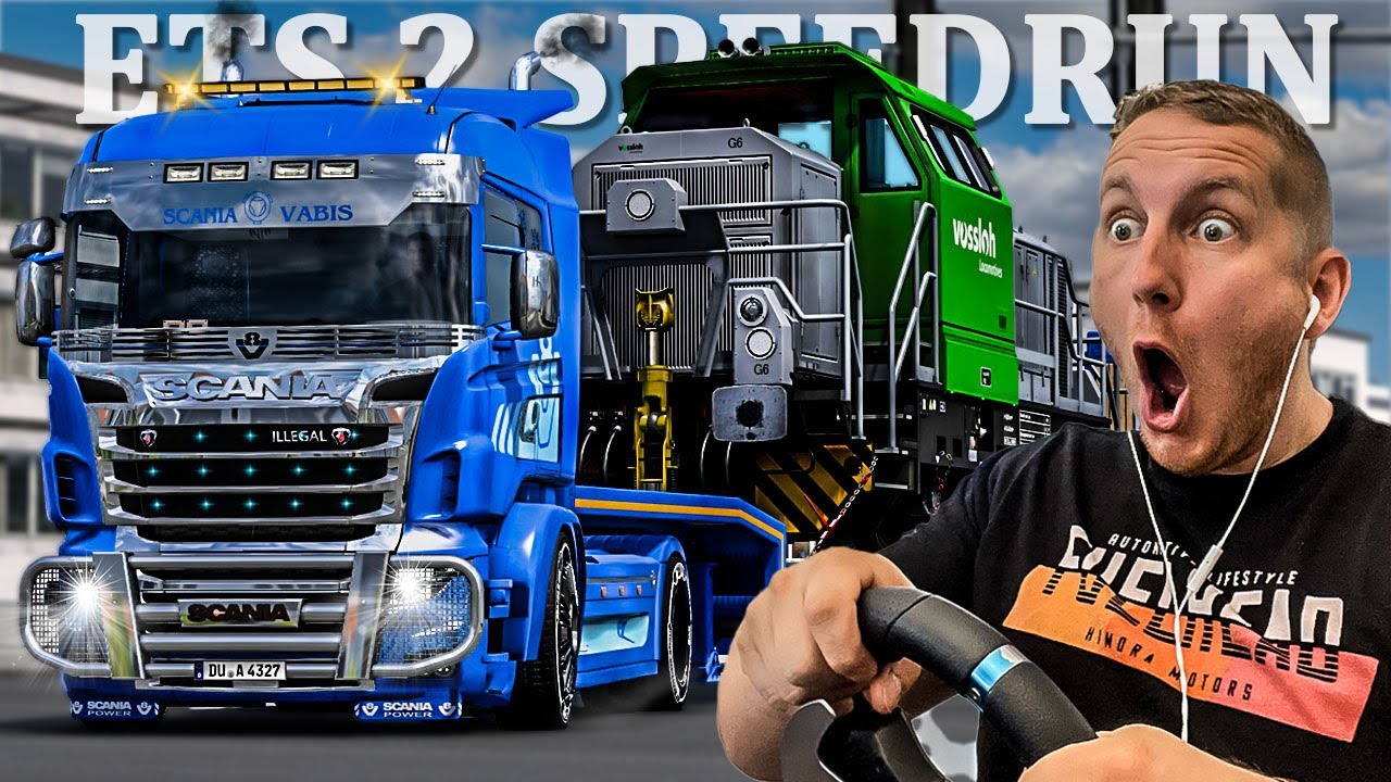 Mit 3000 PS gegen die SCHWERKRAFT im ETS 2 SPEEDRUN!🚛 Folge 11 | EURO TRUCK SIMULATOR 2