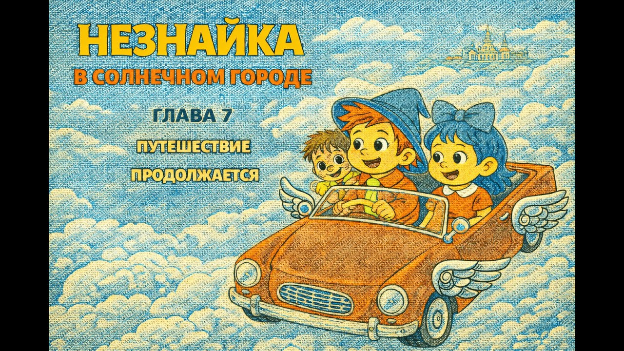 Незнайка в Солнечном городе. Глава 7 - Путешествие продолжается.
