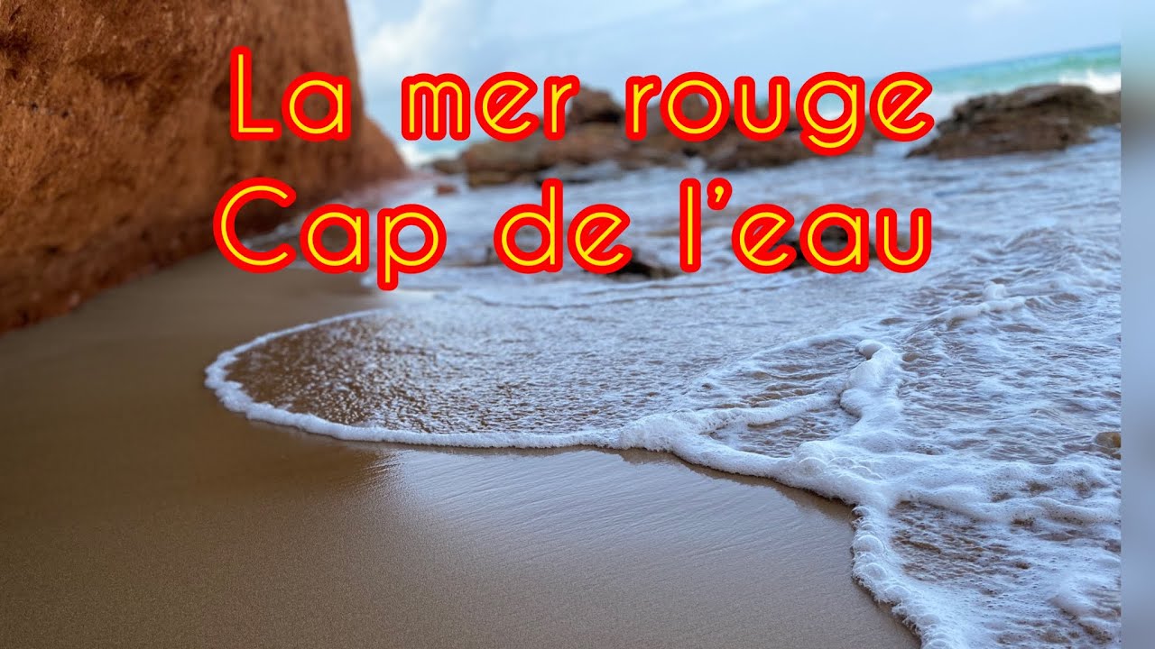 La mer rouge cap de l’eau beau paysage