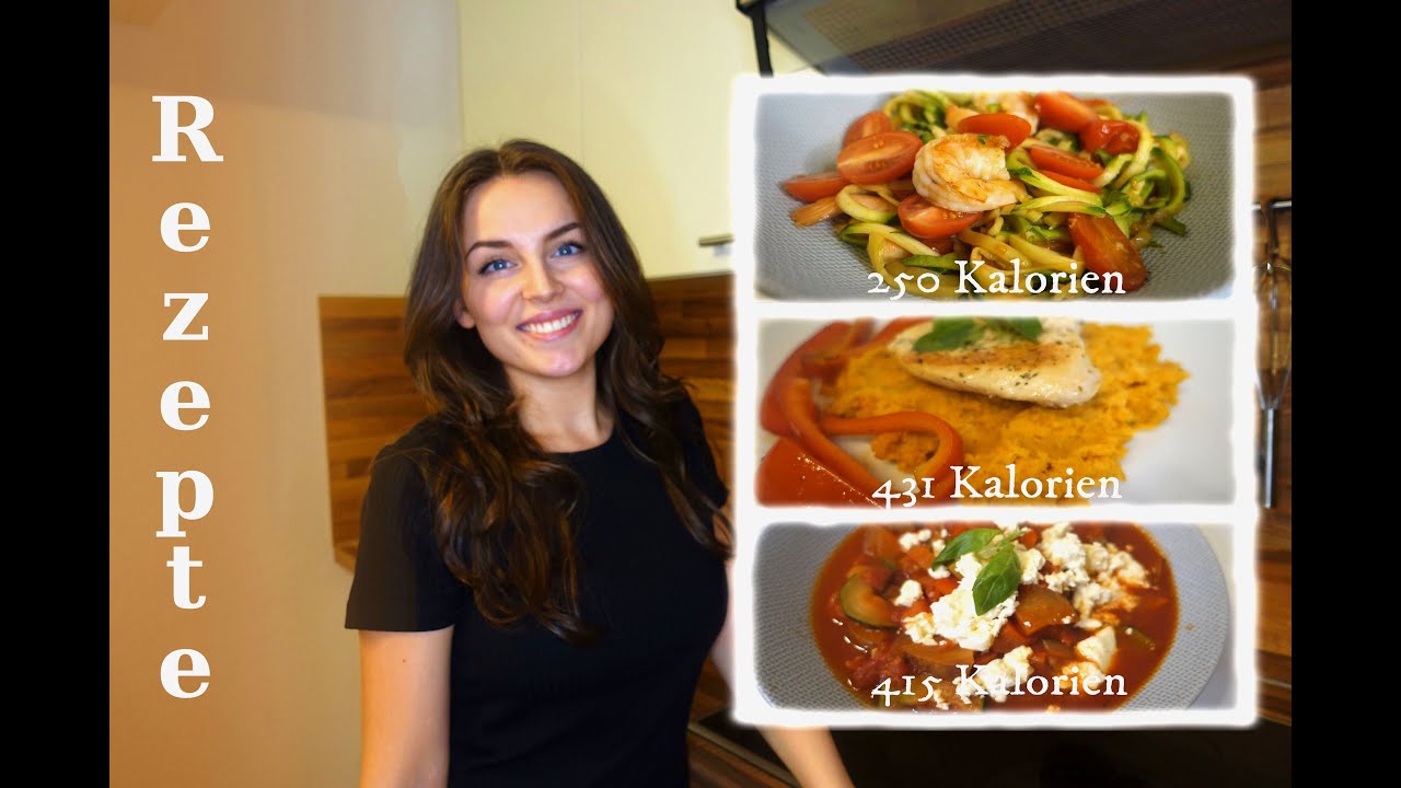Gesund ABNEHMEN | Meine drei Rezepte zum Abnehmen