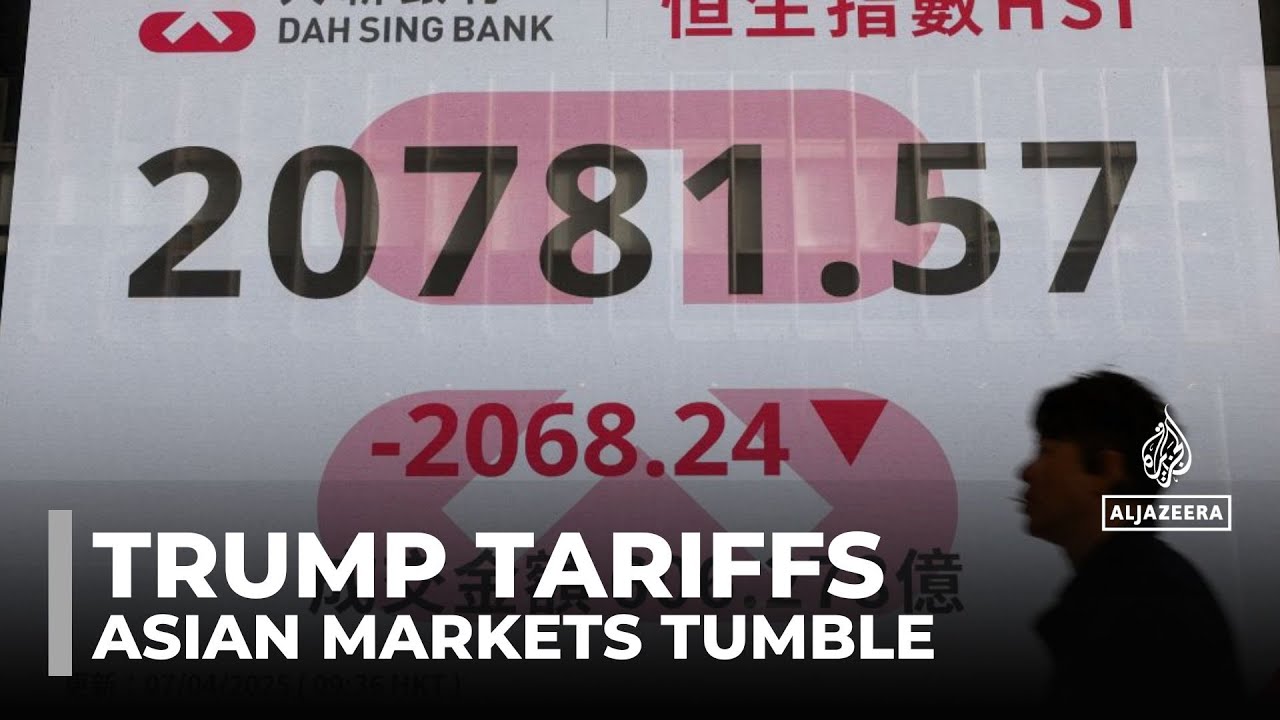 Asian markets tumble as US-China tariff war deepens, Hong Kong sees worst drop since 2008 crisis