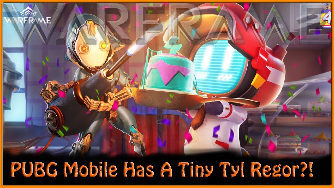 Warframe x PUBG Mobile Has A Tiny Tyl Regor?!