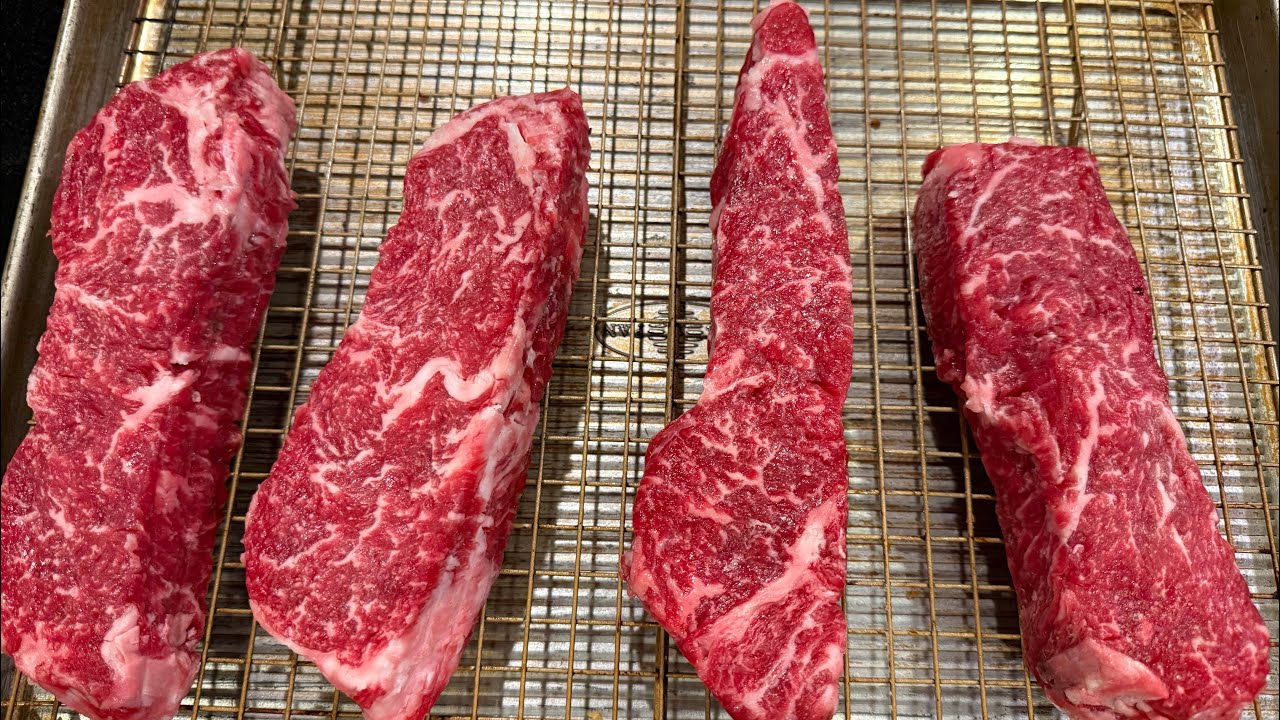 Серия стейков — Costco New York Prime — Глубокая обжарка на чугунной сковороде