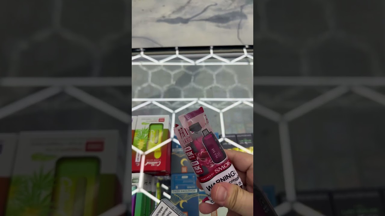 BEST CHERRY FLAVOR 15000 PUFFS VAPE #bestintown #satisfying #vape #unboxing #vapeing