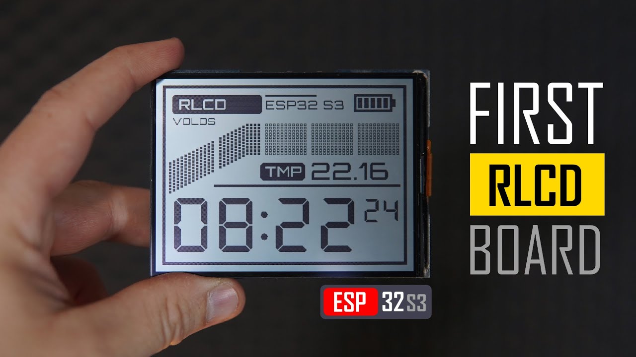 Наконец-то! Экран для ESP32, предназначенный для использования на солнце.