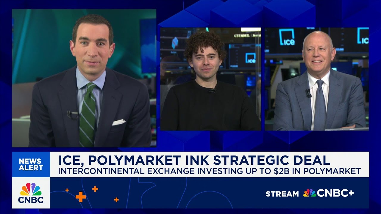 NYSE-owner Intercontinental Exchange takes $2 billion stake in Polymarket
