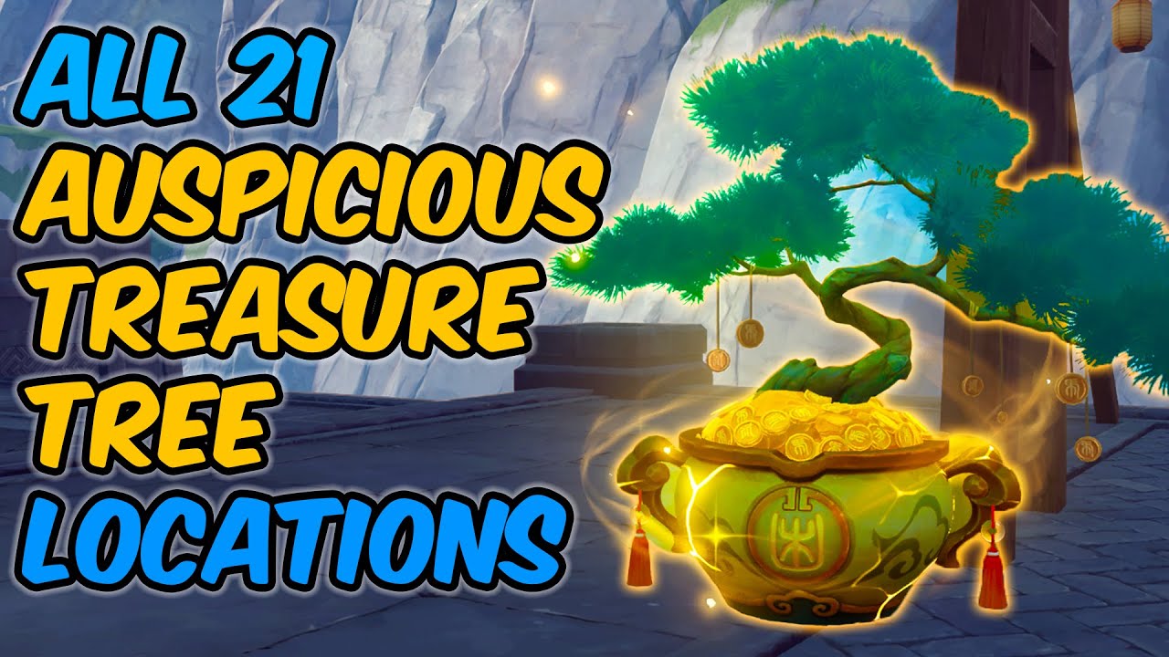 All 21 Auspicious Treasure Tree Locations Lantern Rite 2026 | Genshin Impact 6.3 Zibai