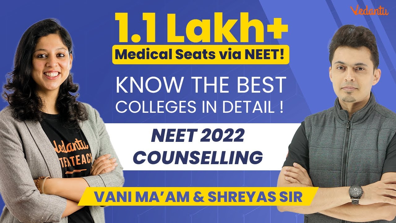 NEET Counselling Process Step By Step 2022: College Fees, State Wise Cutoff | Vani Ma'am