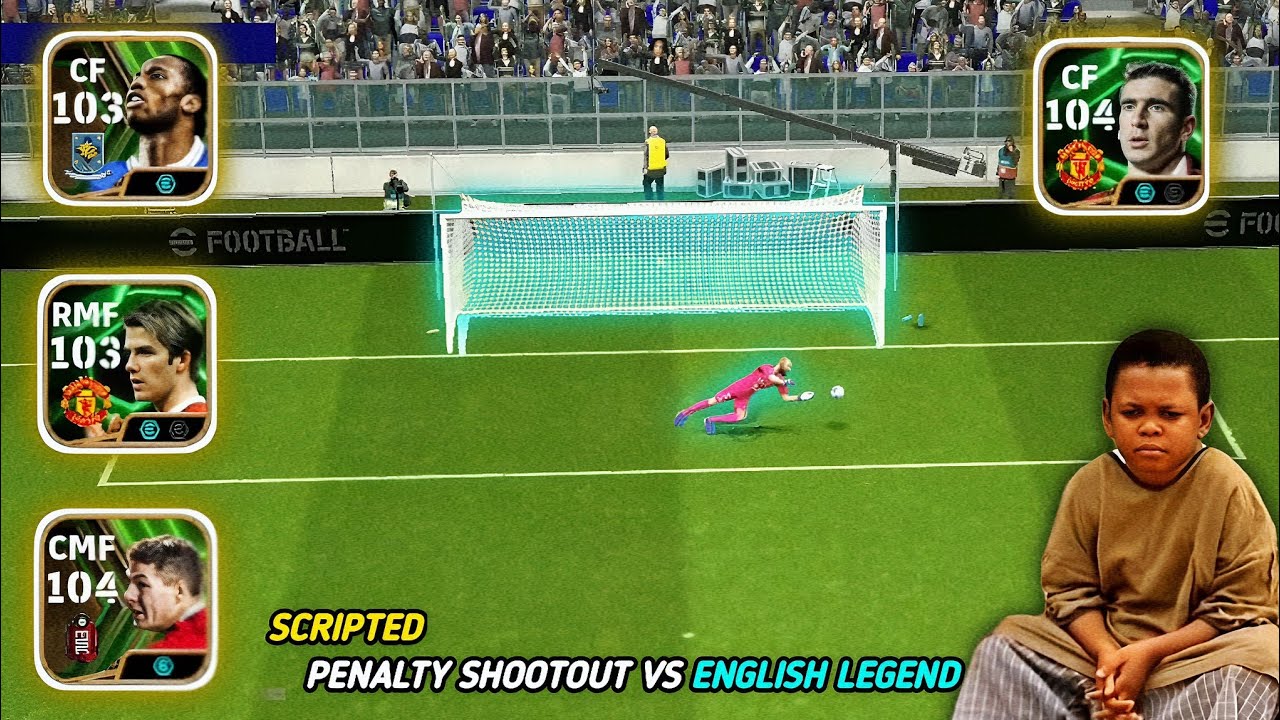 When The Penalty Shootout is Against English Club  Legends 💀 | eFootball 25