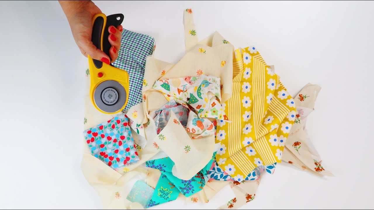 Сделайте свой собственный реквизит из остатков ткани !!!