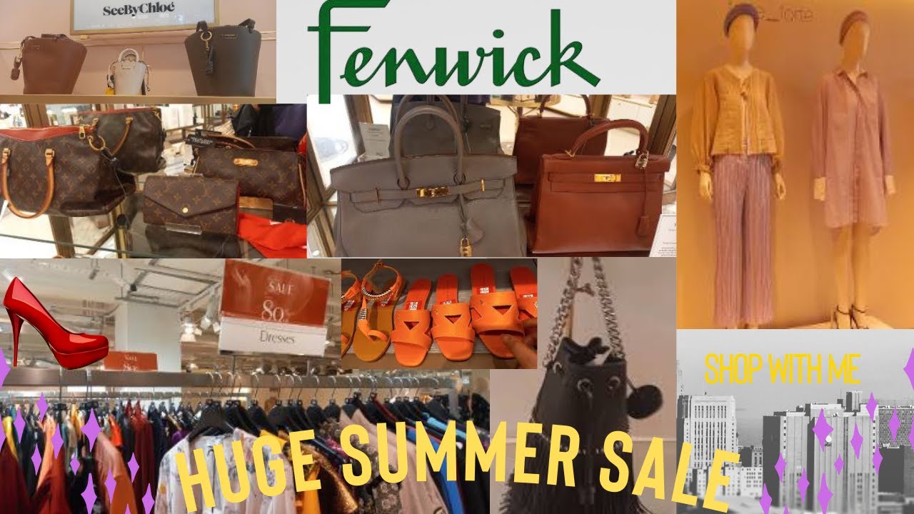 Luxury-Designer/Huge Sale up to 80% off selected Fashion, handbags, Shoes & more at Fenwick London