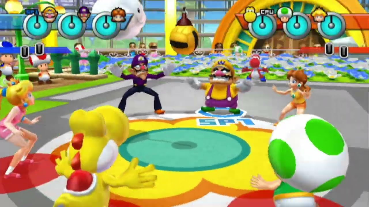Mario Sports Mix - V&ouml;lkerball - Blumen-Cup