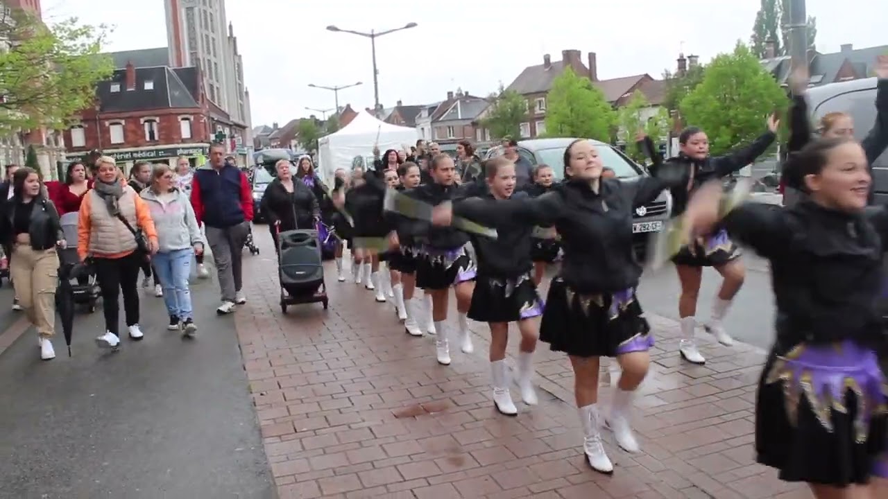 Somme : Moreuil était la capitale des majorettes ce dimanche