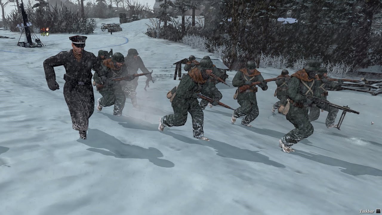Company of Heroes 2 La Gleize gameplay Assault Support Doctrine